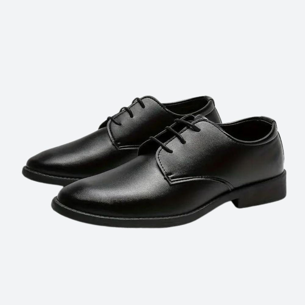 Elegantes mocasines negros para hombre - Chester