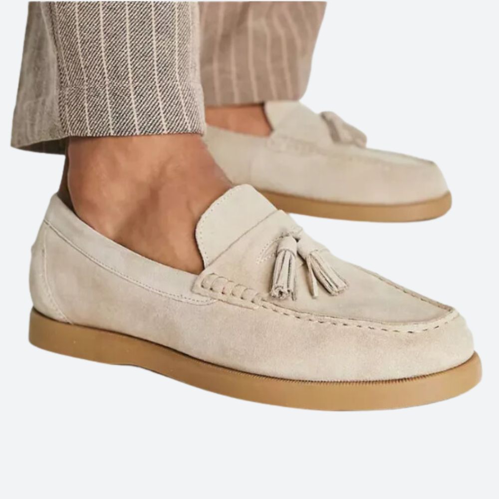 Elegantes zapatillas de casa para hombre - Lucas
