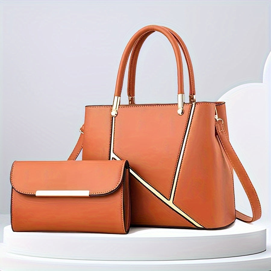 Amanda - Elegante conjunto de 2 bolsos de otoño para mujer