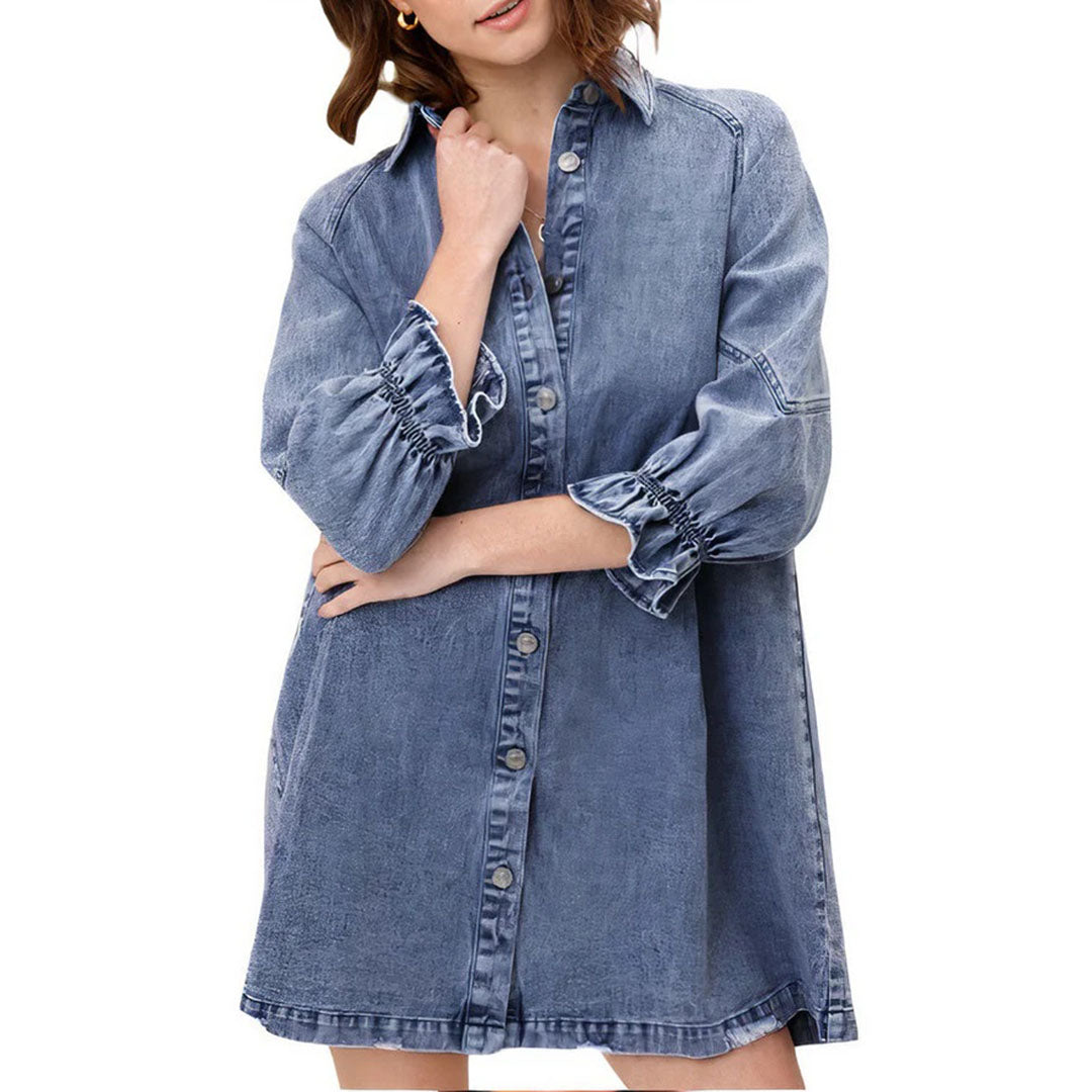 CAMBRIA - Elegante minivestido para un look chic