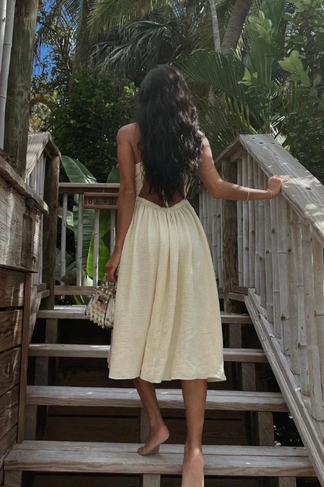 Eliza - Elegante vestido de playa para mujer