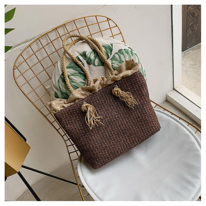 Louisa - Elegante bolso tejido para mujer