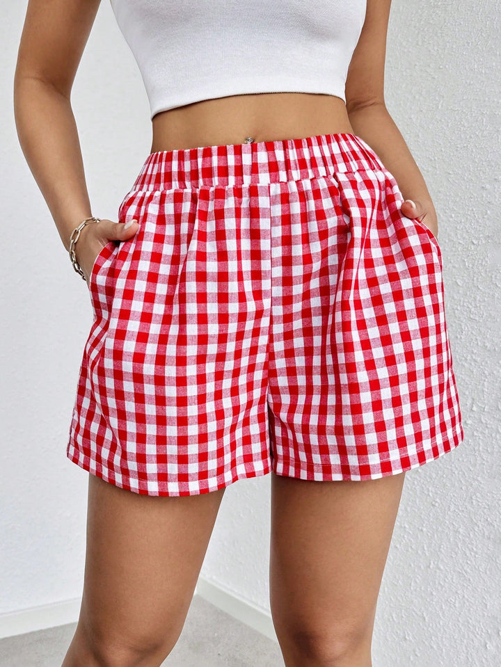 Blythe - Elegantes pantalones cortos de verano a rayas para mujer