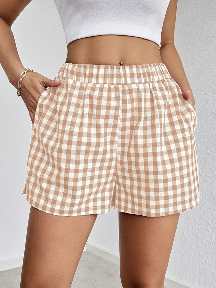 Blythe - Elegantes pantalones cortos de verano a rayas para mujer