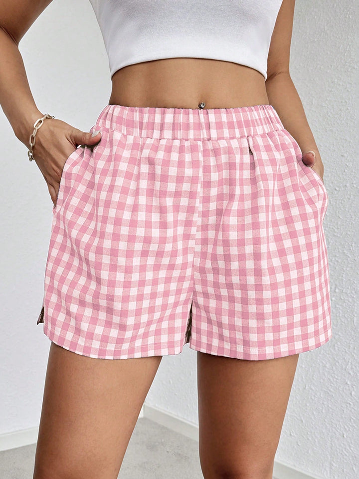 Blythe - Elegantes pantalones cortos de verano a rayas para mujer
