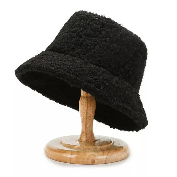 Megan - Elegante sombrero otoñal de peluche para mujer