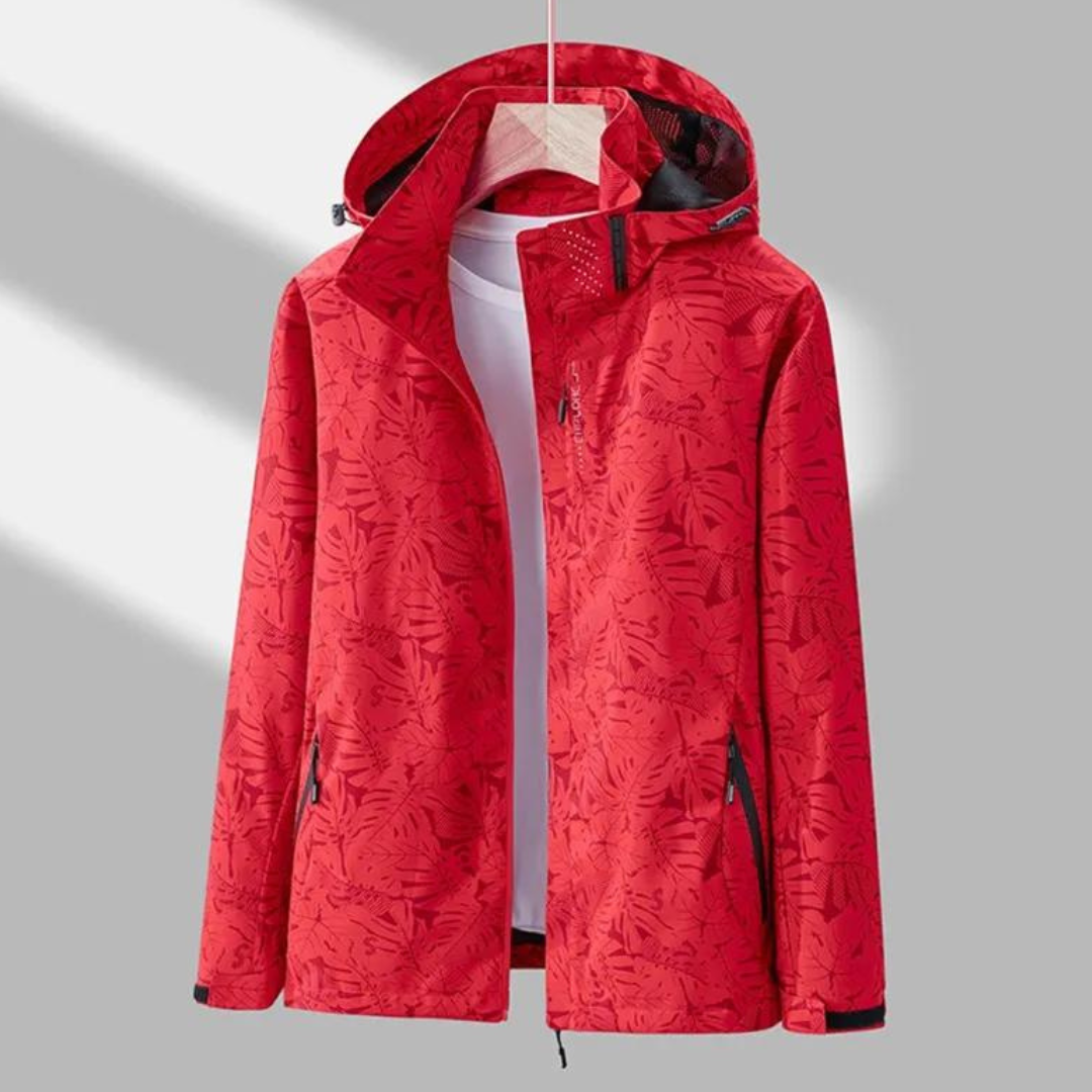 Lily - Cazadora primaveral de moda con práctica capucha para mujer