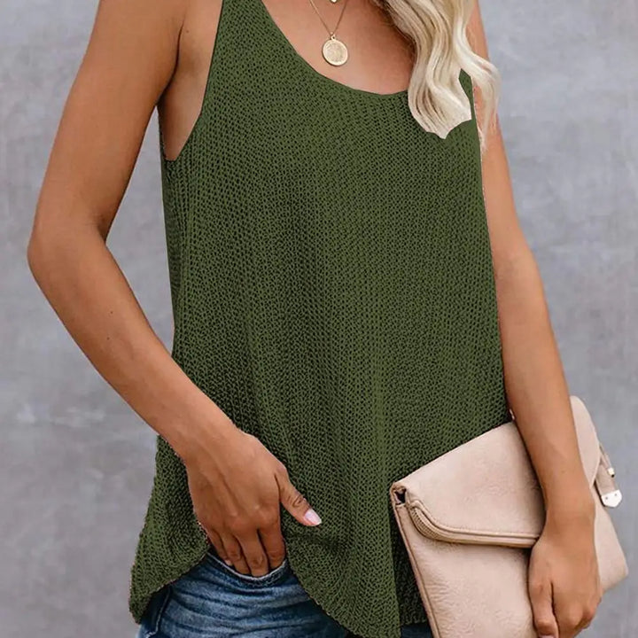 Layla - Elegante camiseta de tirantes de verano para mujer