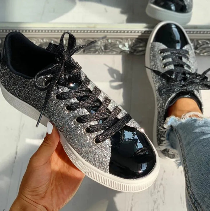 Aria - Glamorous Zapato Casual Glitter Mujer