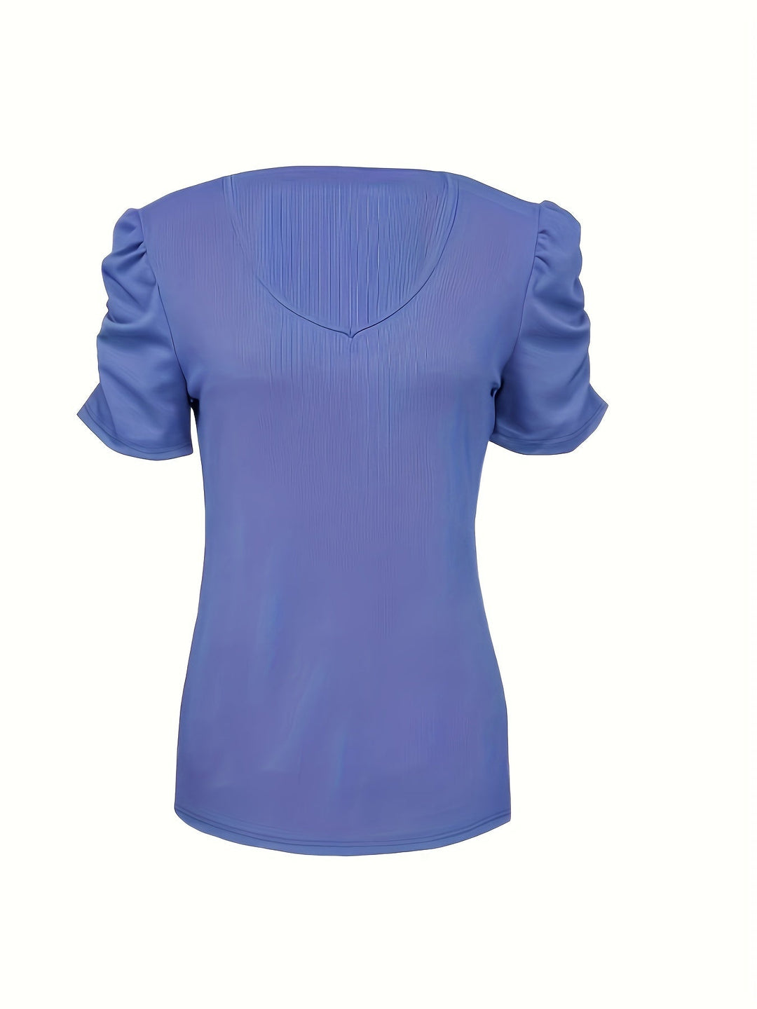 Rica - Elegante camisa con cuello de pico para mujer