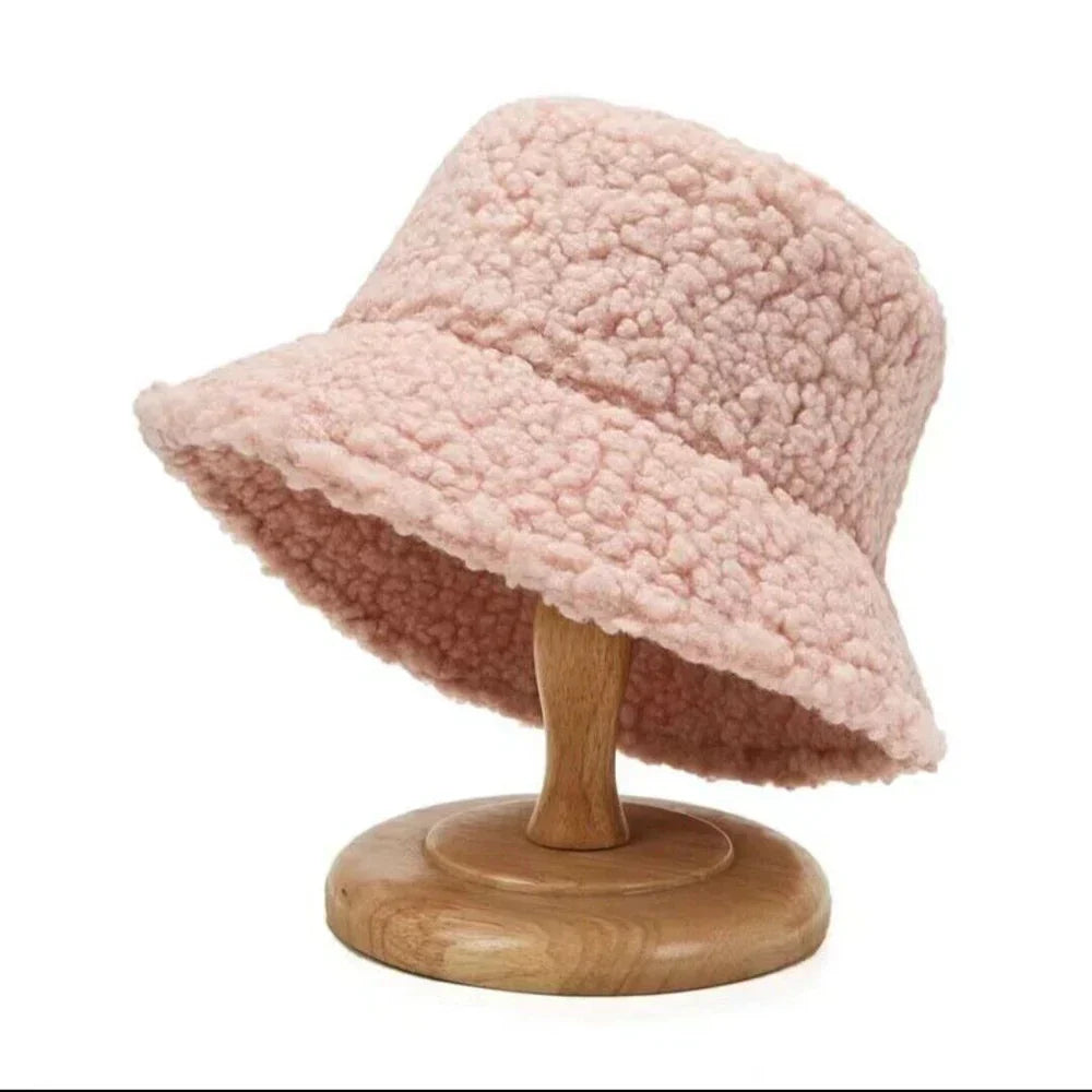 Megan - Elegante sombrero otoñal de peluche para mujer
