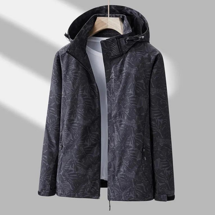 Lily - Cazadora primaveral de moda con práctica capucha para mujer