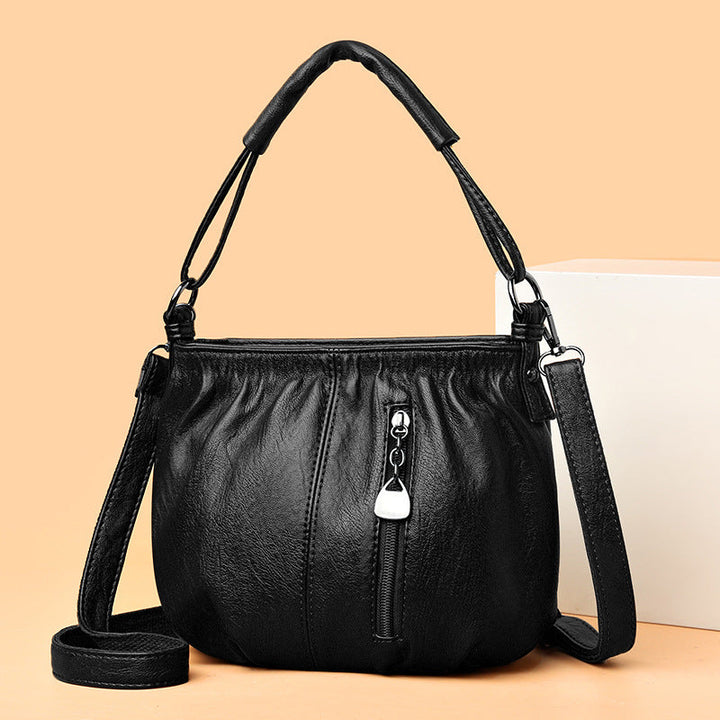 Iris - Elegante y estiloso bolso de piel suave para otoño para mujer