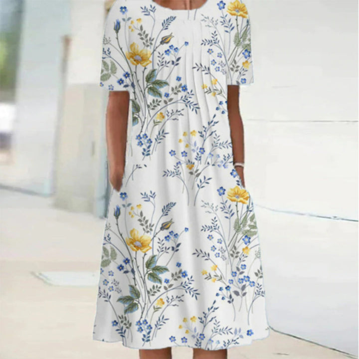 EBERTA - Encantador vestido floral informal para un toque femenino