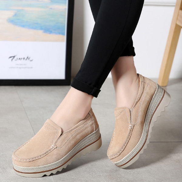 Trudie - Elegantes zapatos ortopédicos de piel para mujer