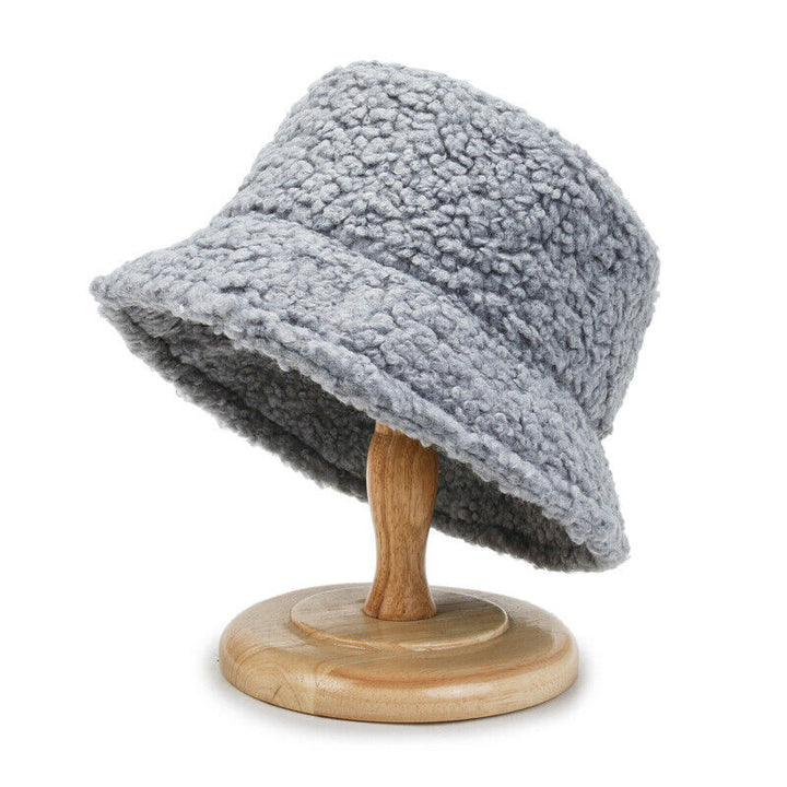 Megan - Elegante sombrero otoñal de peluche para mujer