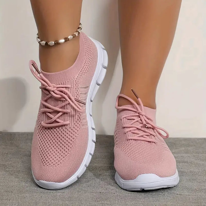 Celia - Zapatillas ortopédicas de malla para mujer de máxima comodidad