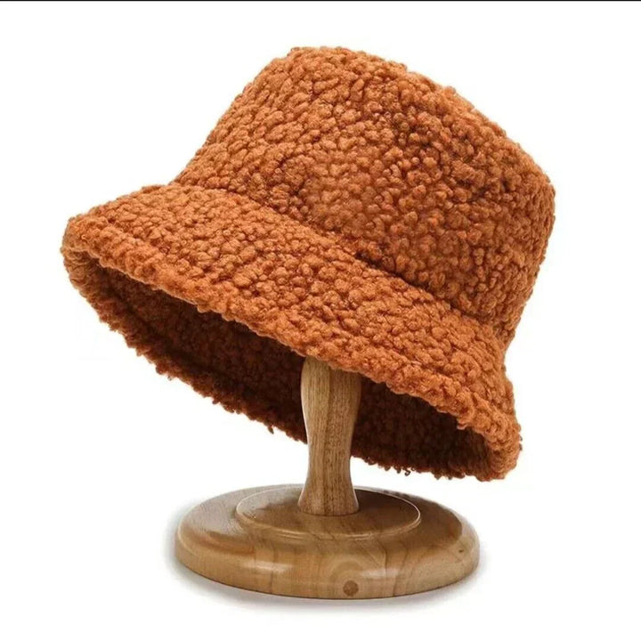 Megan - Elegante sombrero otoñal de peluche para mujer