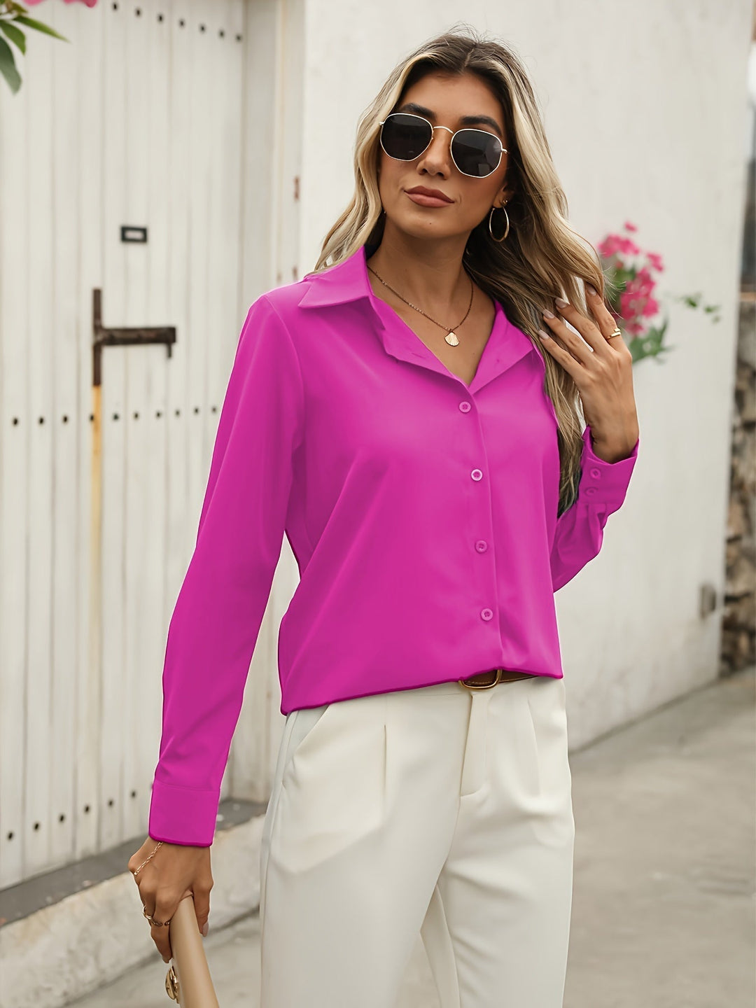 Faye - Blusa de verano elegante y cómoda para mujer