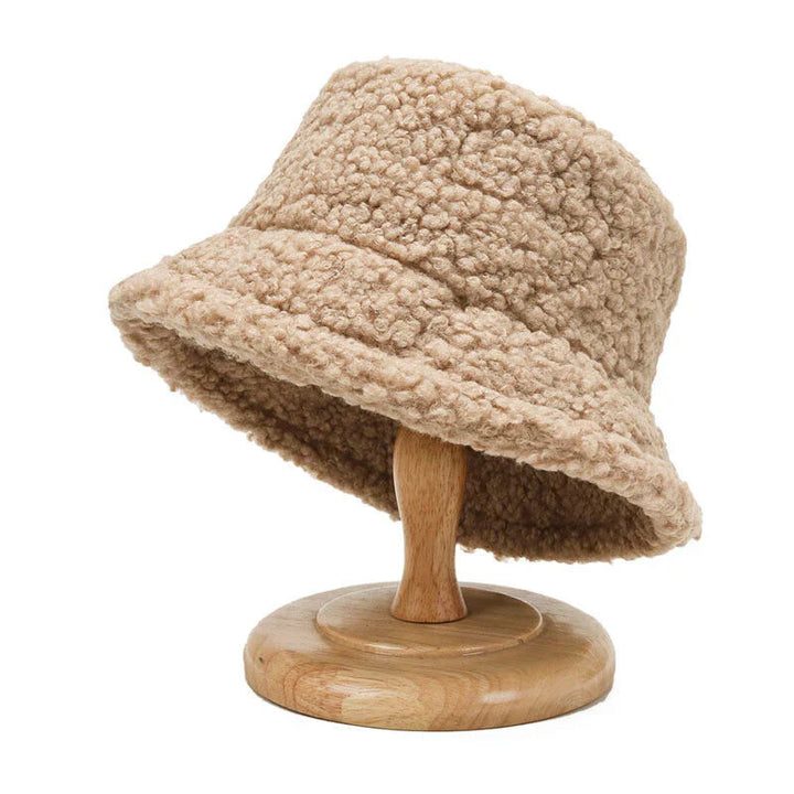 Megan - Elegante sombrero otoñal de peluche para mujer