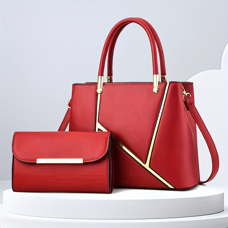 Amanda - Elegante conjunto de 2 bolsos de otoño para mujer