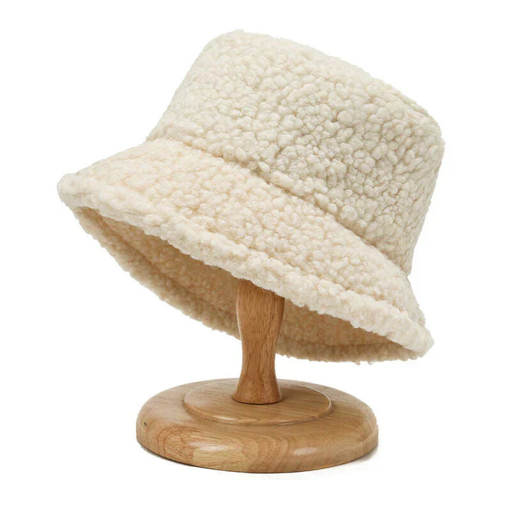 Megan - Elegante sombrero otoñal de peluche para mujer