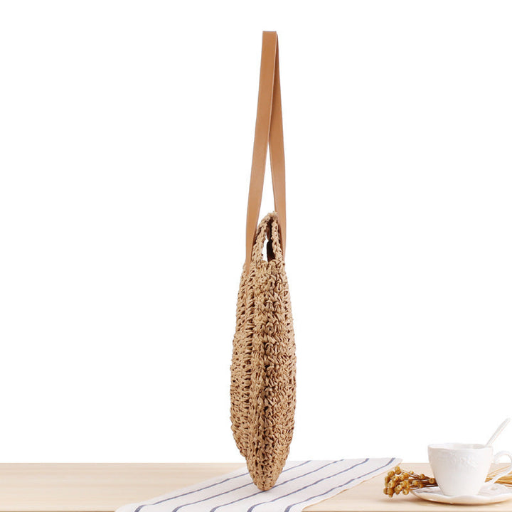 Chelsea - Elegante bolso de paja hecho a mano para mujer