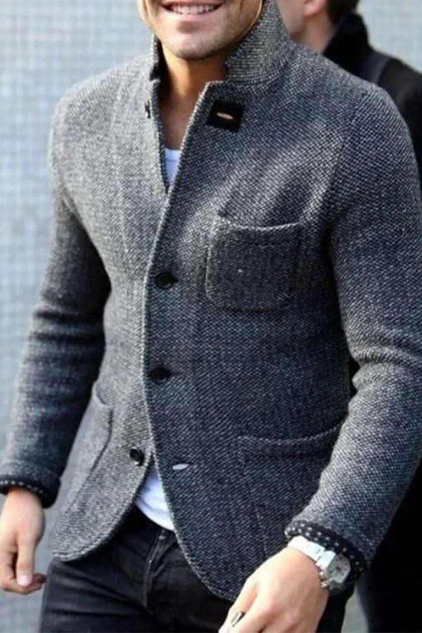 Alejandro™ - Cardigan de Lana Estilo Retro