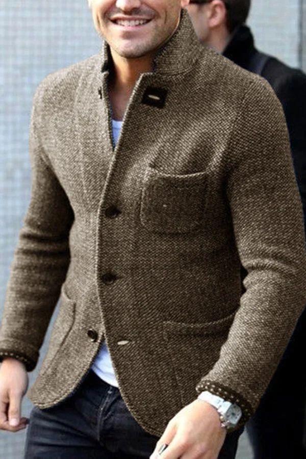 Alejandro™ - Cardigan de Lana Estilo Retro