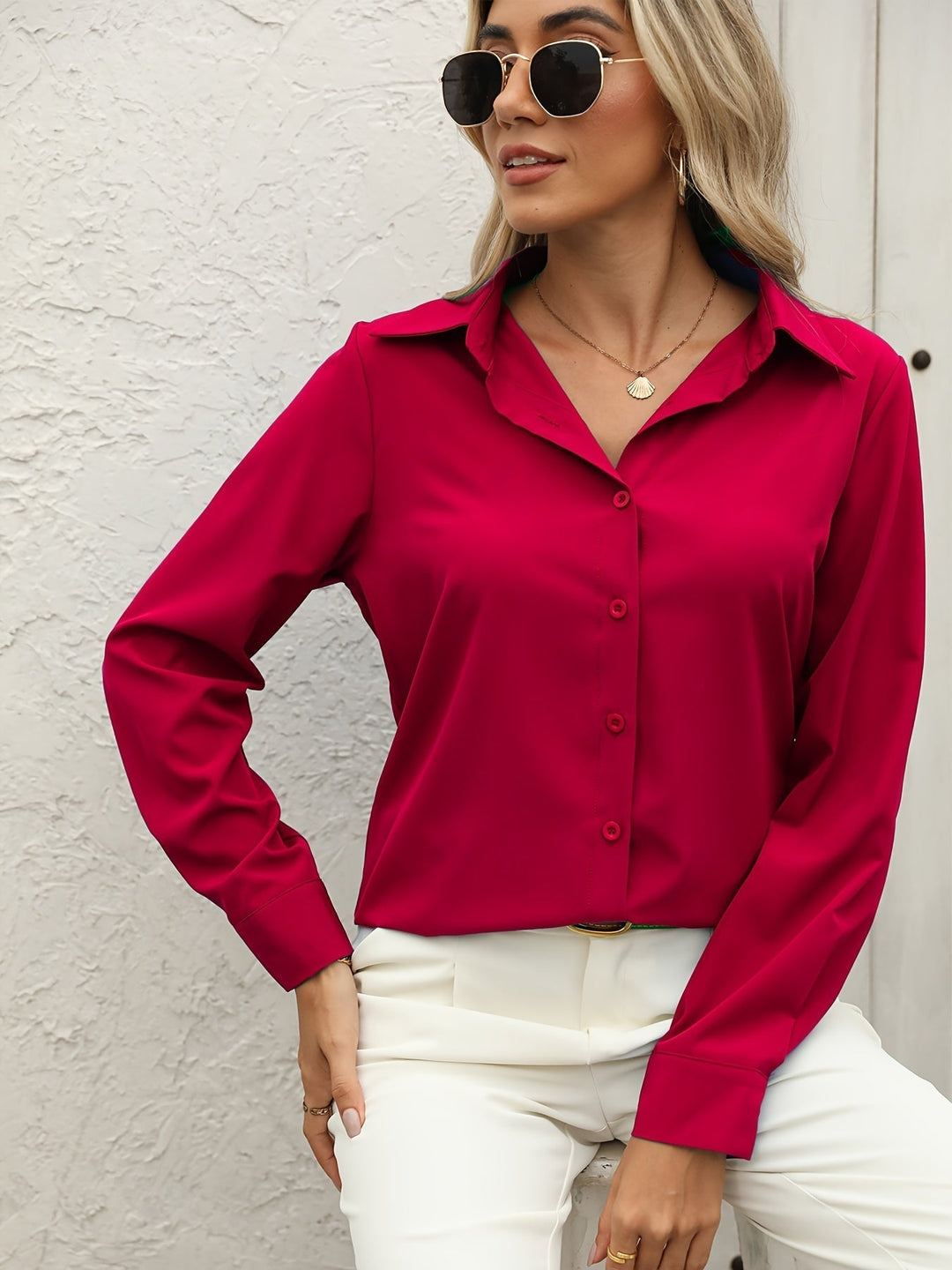 Faye - Blusa de verano elegante y cómoda para mujer