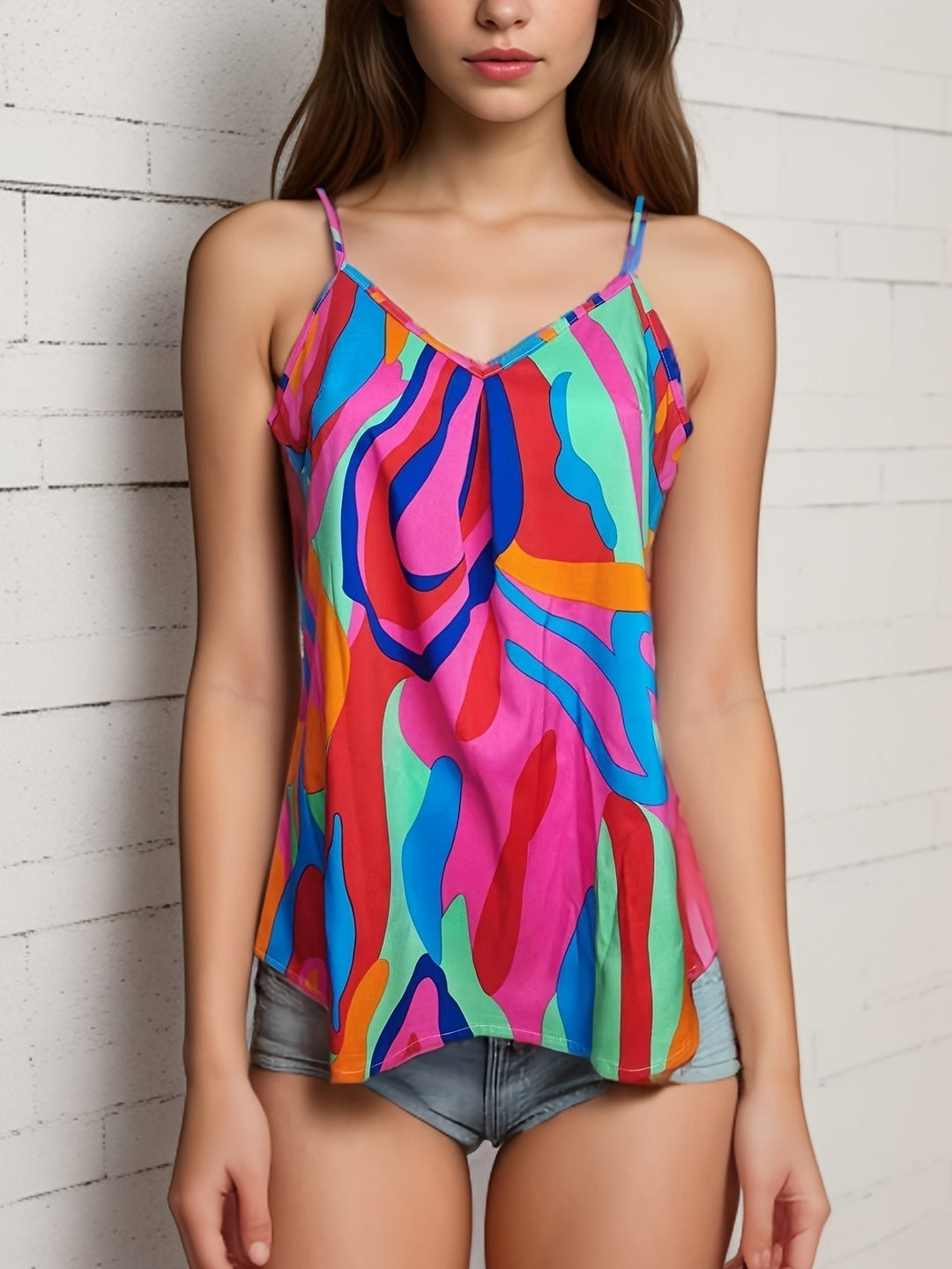 Bridget - Elegante y cómoda camiseta de tirantes de verano para mujer