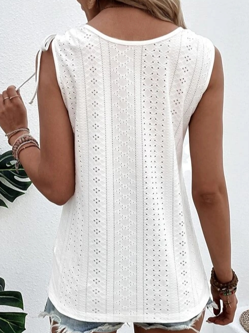 Erica - Camiseta de tirantes femenina amplia y elegante para una comodidad óptima