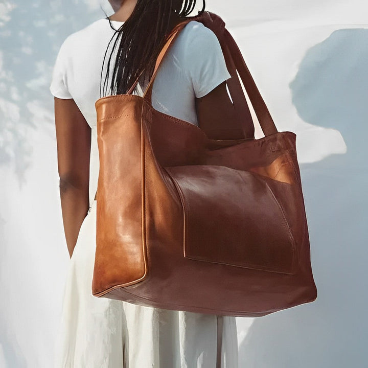 Laura™ - Bolso Bandolera en Cuero Premium