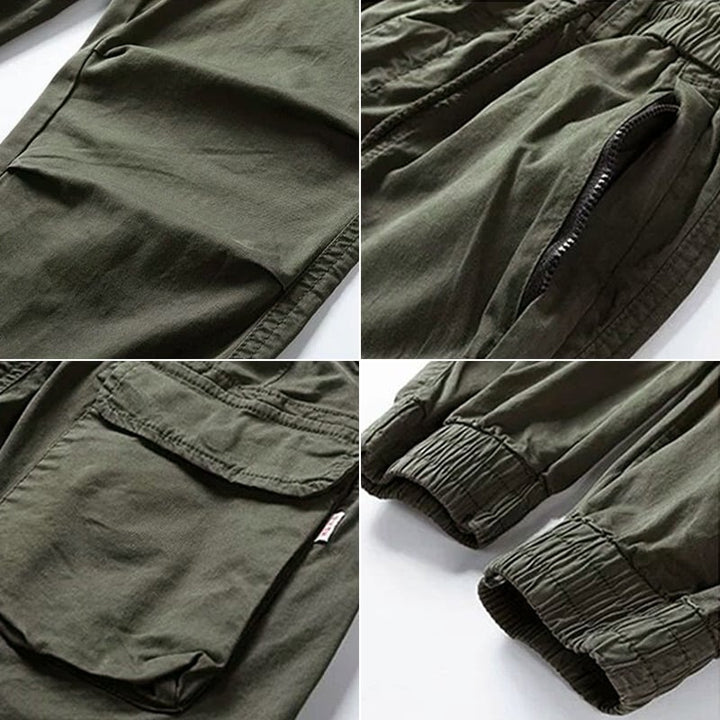 Andrés™ - Pantalones Cargo Stretch en Spandex