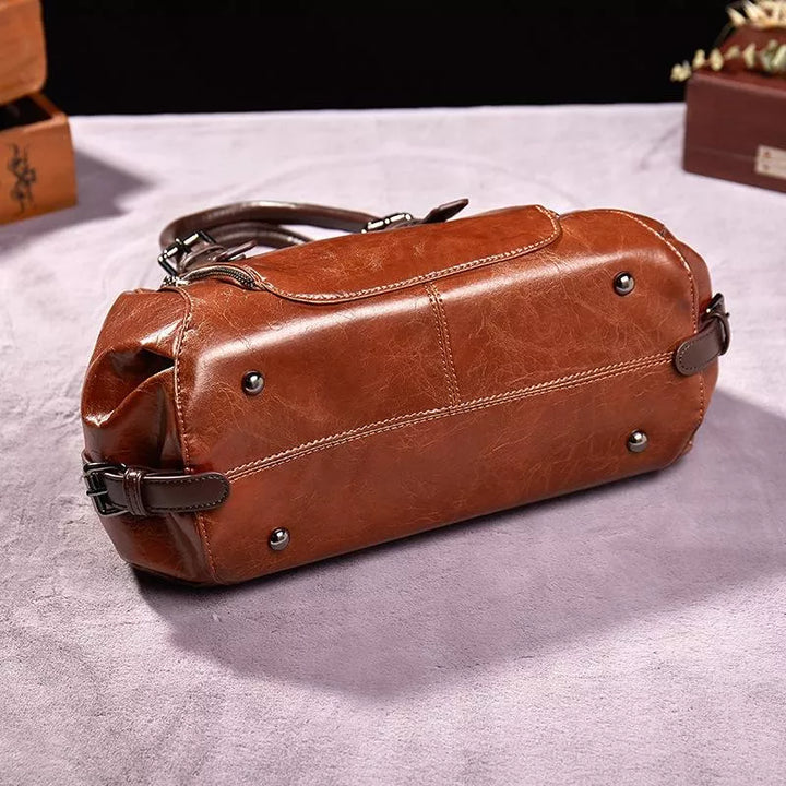 Isabel™ - Bolso de Mano en Cuero Premium