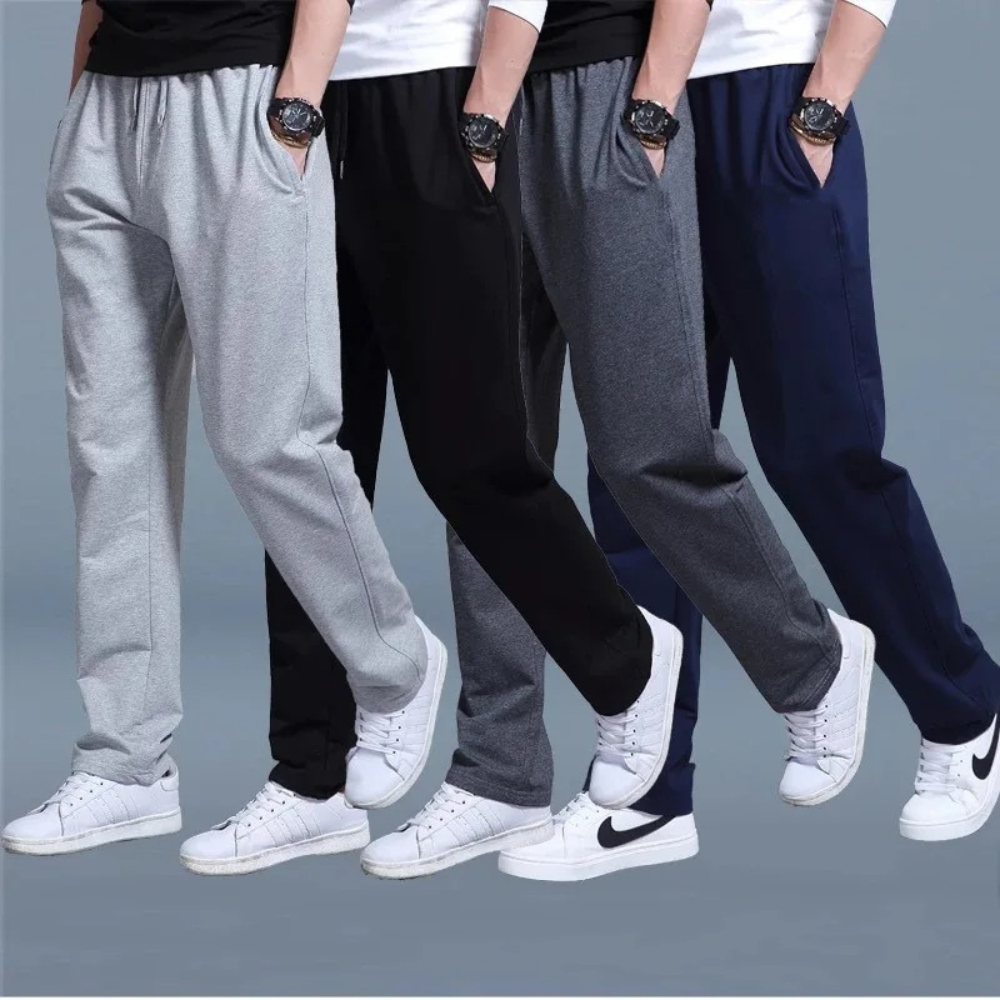 AKSELI - Elegantes pantalones de chándal para hombre