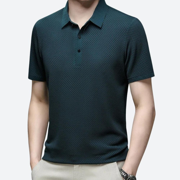 Polo estructurado con estilo para hombre - Anton