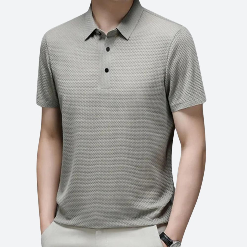 Polo estructurado con estilo para hombre - Anton