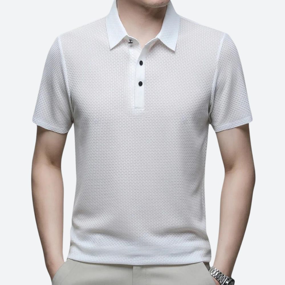 Polo estructurado con estilo para hombre - Anton