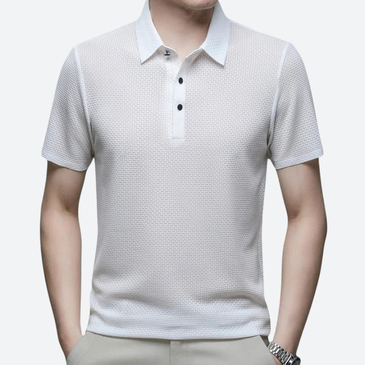 Polo estructurado con estilo para hombre - Anton