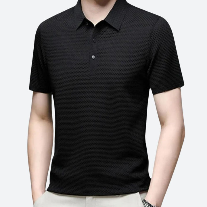 Polo estructurado con estilo para hombre - Anton