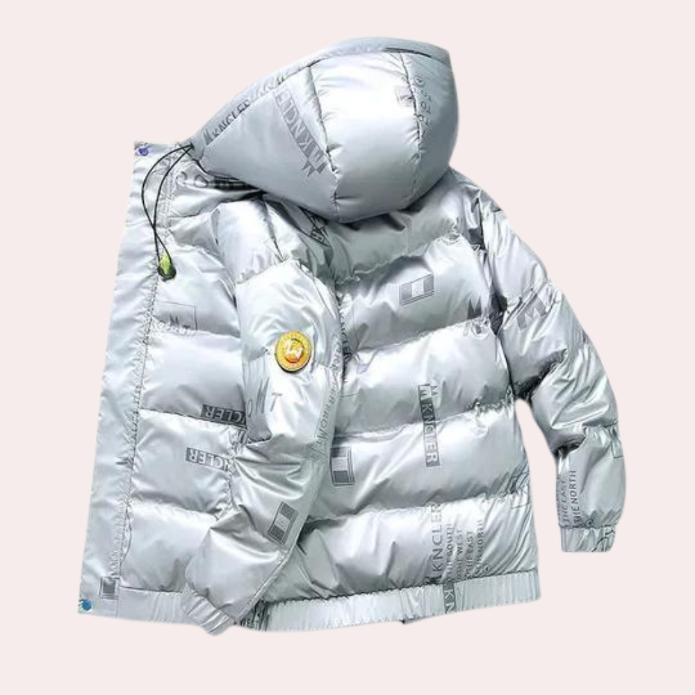 Alfred - Elegante abrigo de invierno para hombre con acogedora capucha