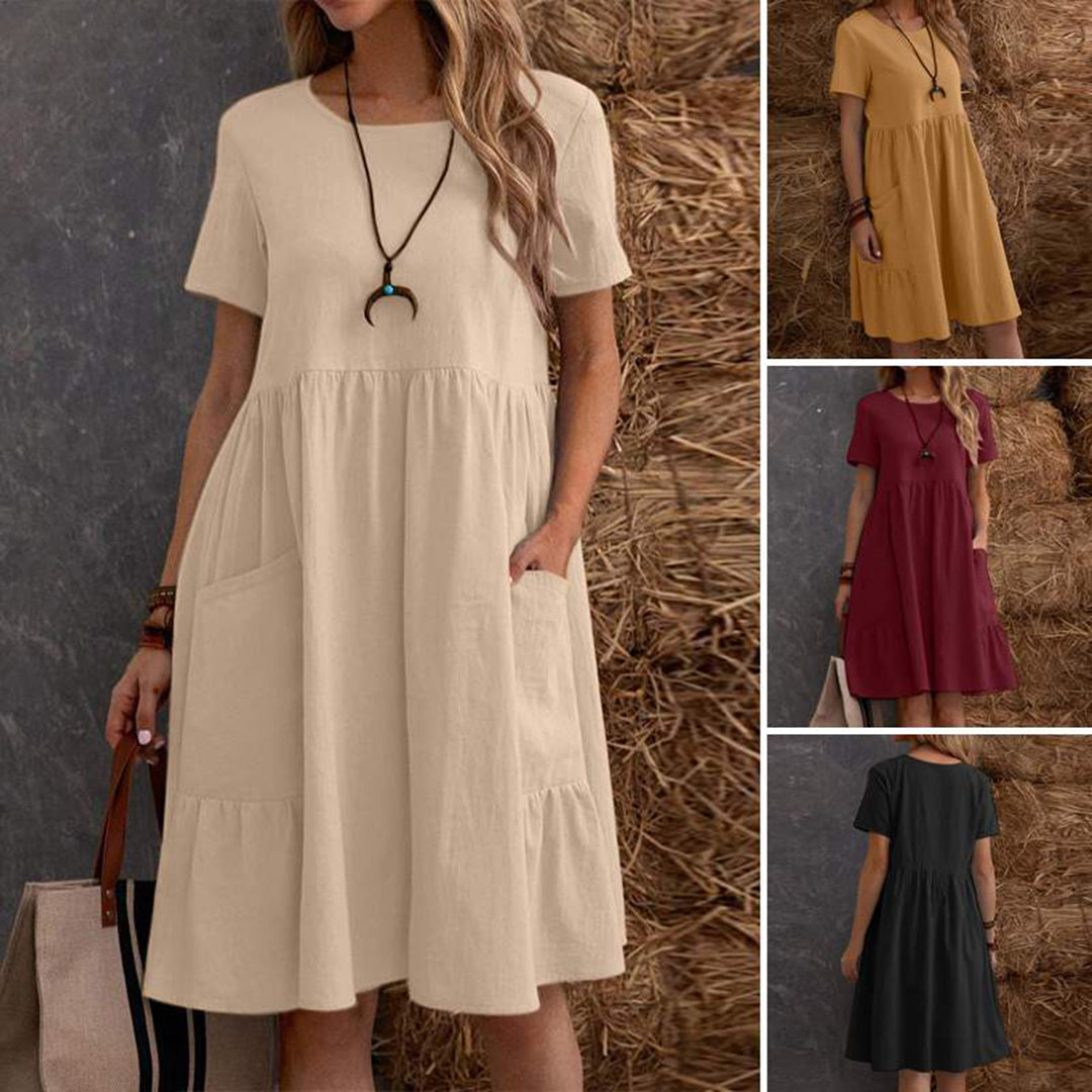 Impresionante Vestido Casual de Verano DEARBHLA para un look veraniego con estilo