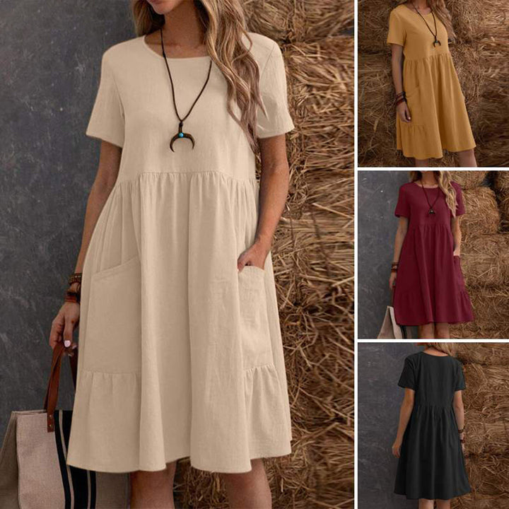 Impresionante Vestido Casual de Verano DEARBHLA para un look veraniego con estilo