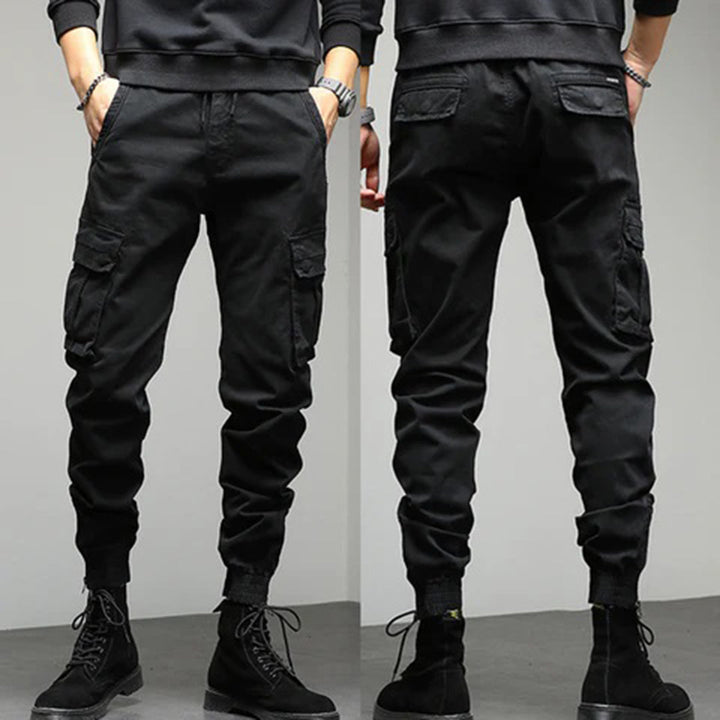 Elegantes pantalones cargo de 6 bolsillos para el hombre moderno - HARRY