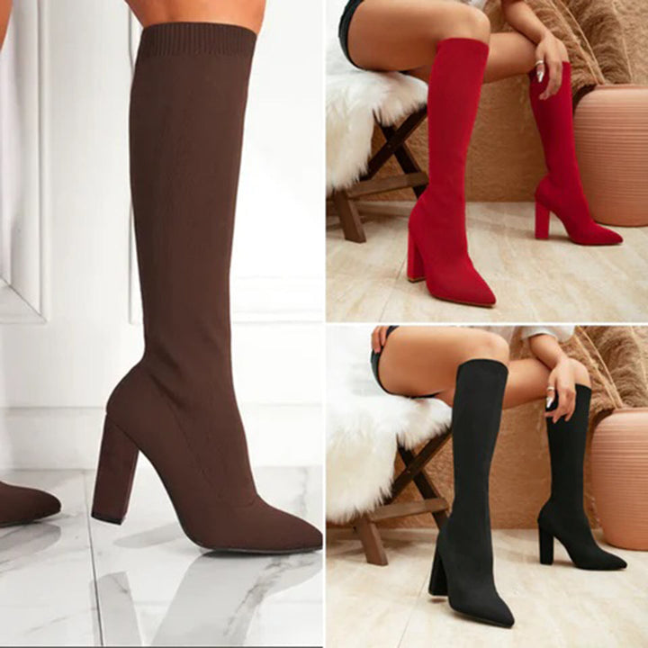 CIARA - Elegantes botas hasta la rodilla para un look chic