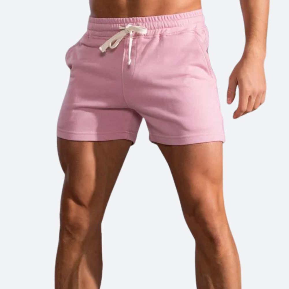 Elegante pantalón corto de entrenamiento clásico para hombre - Apollo