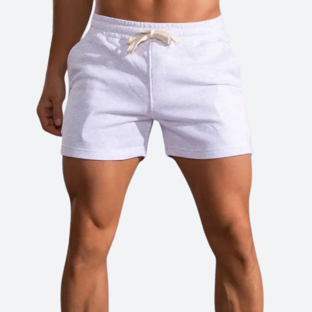 Elegante pantalón corto de entrenamiento clásico para hombre - Apollo