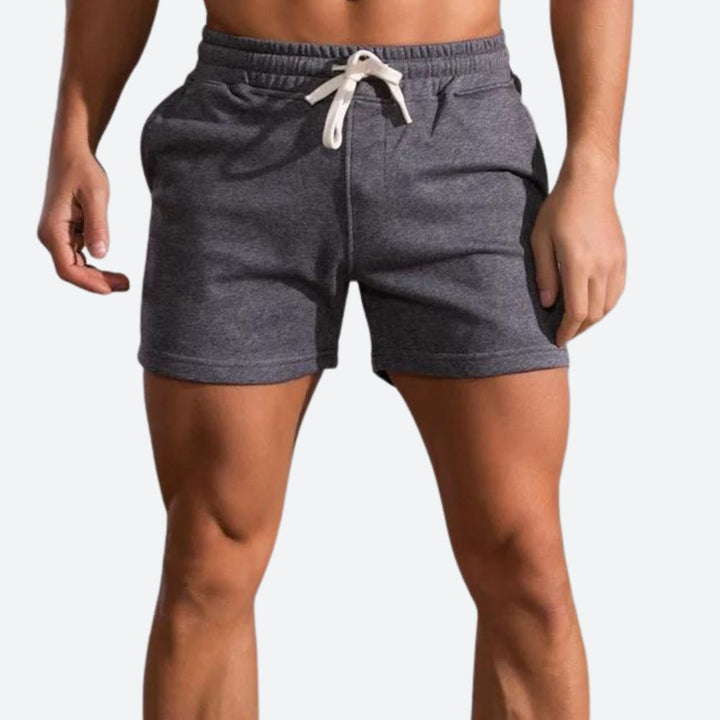 Elegante pantalón corto de entrenamiento clásico para hombre - Apollo