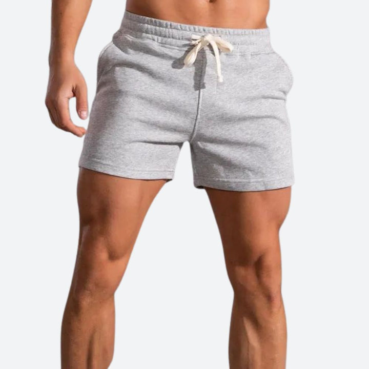 Elegante pantalón corto de entrenamiento clásico para hombre - Apollo